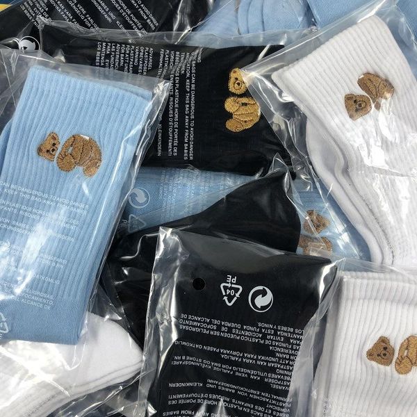 winter women's socks cotton thick warm socks cute bear embroidery casual cartoon design crew for men and women, Black
winter women's socks cotton thick warm socks cute bear embroidery casual cartoon design crew for men and women, Black