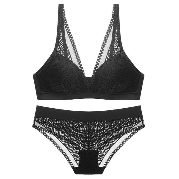 french bra set lace vintage beauty back underwear ultra-thin comfortable plus size deep v wire push up bra brief sets c1212, Black;white
french bra set lace vintage beauty back underwear ultra-thin comfortable plus size deep v wire push up bra brief sets c1212, Black;white