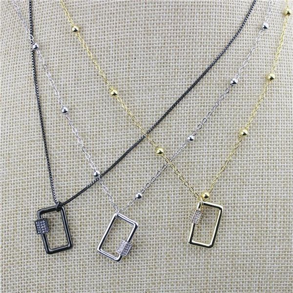 pendant necklaces 16/25inch 5str/lot cz screw clasp charm necklace,cubic zirconia micro pave rectangle necklace,handmade jewelry, Silver
pendant necklaces 16/25inch 5str/lot cz screw clasp charm necklace,cubic zirconia micro pave rectangle necklace,handmade jewelry, Silver