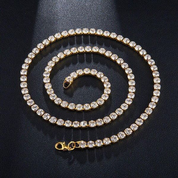 chains wholesale jewelry -- ( 60 cm x 5 mm ) hip hop full crystal 24 inches necklaces for men women gold color fashion, Silver
chains wholesale jewelry -- ( 60 cm x 5 mm ) hip hop full crystal 24 inches necklaces for men women gold color fashion, Silver