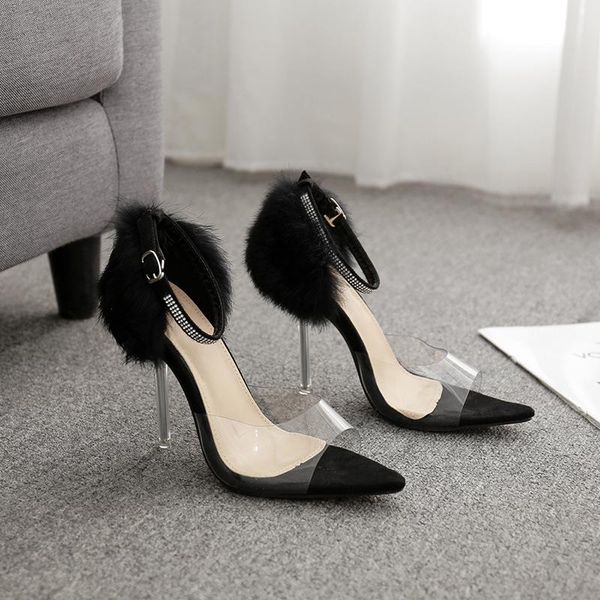 2020 runway style women sandalssummer female shoes rhinestones faux fur high heels gladiator sandals shoes woman, Black
2020 runway style women sandalssummer female shoes rhinestones faux fur high heels gladiator sandals shoes woman, Black