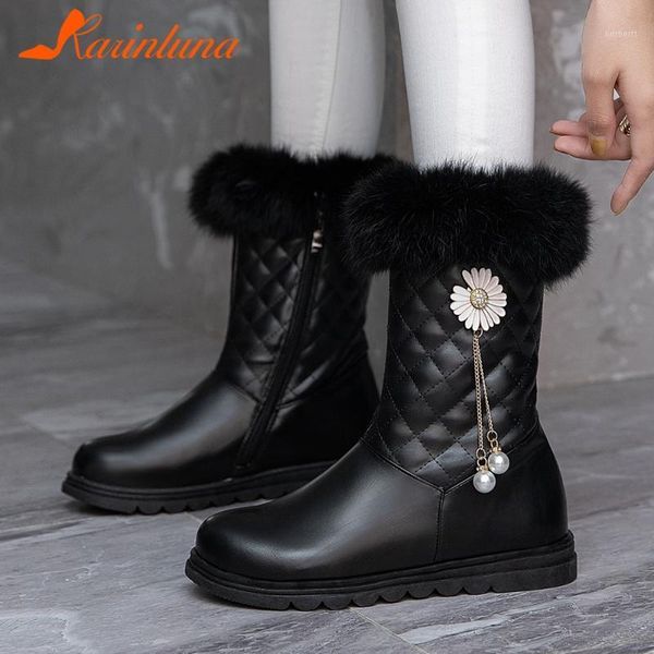 boots 2021 fashionable leisure women shoes flowar round toe short plush warm autumn winter ankle metal decoration1, Black
boots 2021 fashionable leisure women shoes flowar round toe short plush warm autumn winter ankle metal decoration1, Black