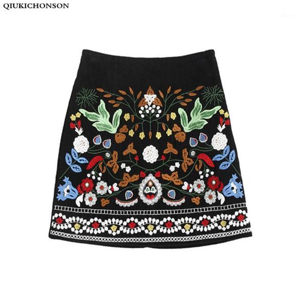 corduroy embroidered skirt women 2018 apring autumn vintage korean fashion a-line high waist skirts ladies mini skirt1, Black
corduroy embroidered skirt women 2018 apring autumn vintage korean fashion a-line high waist skirts ladies mini skirt1, Black