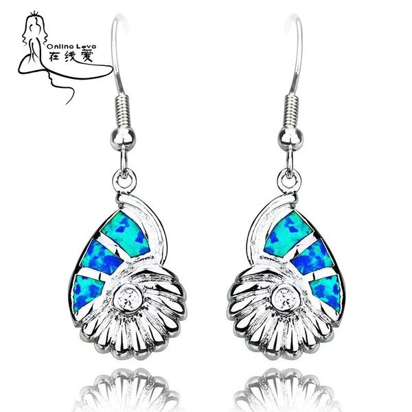 cute conch blue opal earrings for women silver jewelry drop earrings fashion real jewelry friendship gift
cute conch blue opal earrings for women silver jewelry drop earrings fashion real jewelry friendship gift