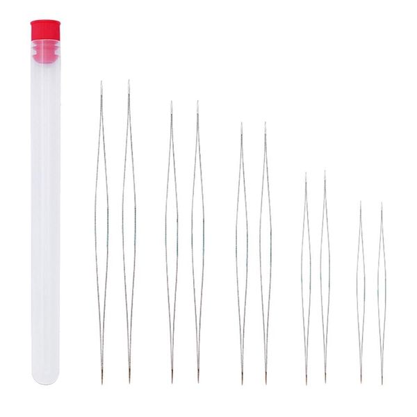 10 pieces stainless steel beading needles big eye craft hand sewing needles 2 sizes with needle bottle jewelry making tool bbykgf bwkf
10 pieces stainless steel beading needles big eye craft hand sewing needles 2 sizes with needle bottle jewelry making tool bbykgf bwkf