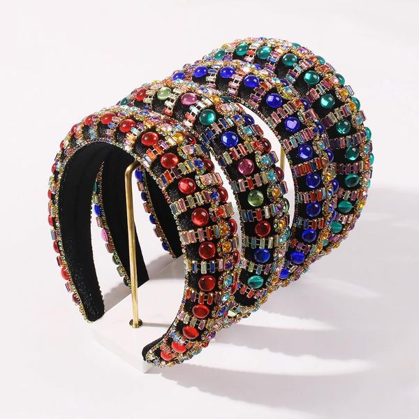 hair accessories baroque full crystal bands for women lady luxury shiny padded diamond headband hoop fashion
hair accessories baroque full crystal bands for women lady luxury shiny padded diamond headband hoop fashion