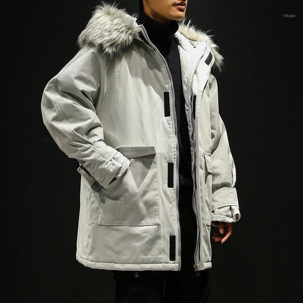 new 2019 men winter hooded down jackets loose winter coats male large size long warm parkas outwear casual jackets 5xl1, Black
new 2019 men winter hooded down jackets loose winter coats male large size long warm parkas outwear casual jackets 5xl1, Black