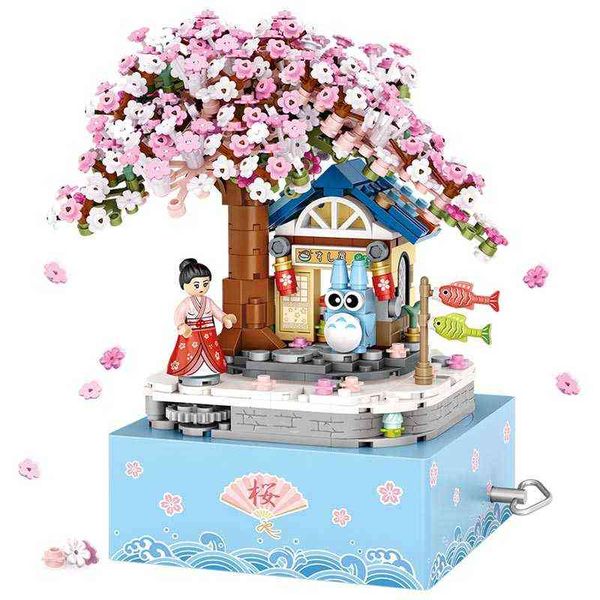 loz japan under the sakura tree mini block music box building bricks totoro kimono figures educational toys collection for gift aa220303
loz japan under the sakura tree mini block music box building bricks totoro kimono figures educational toys collection for gift aa220303