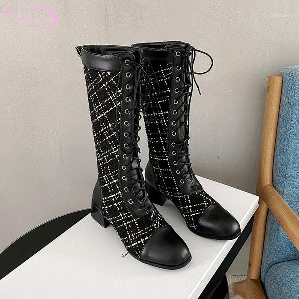 boots casual style round toe knee high knitting stripe lace-up black apricot medium with thick riding women's shoes1
boots casual style round toe knee high knitting stripe lace-up black apricot medium with thick riding women's shoes1
