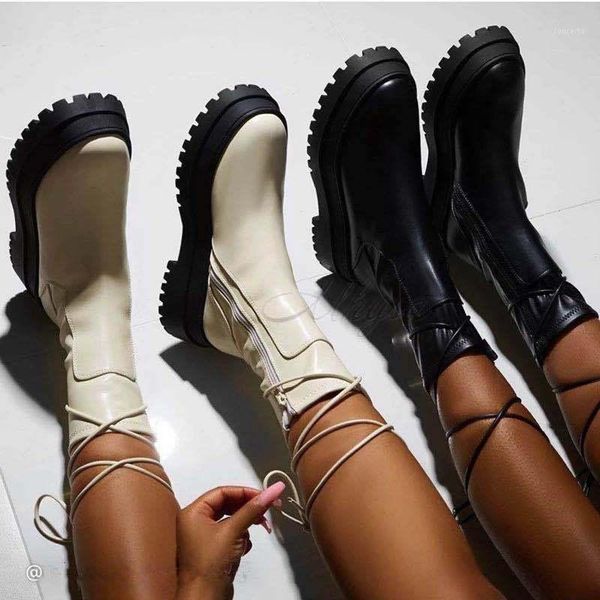 fashion pocket women boot lace up ladies ankle boots female motorcycle chunky sole pouch high heels boots woman platform shoe1, Black 
fashion pocket women boot lace up ladies ankle boots female motorcycle chunky sole pouch high heels boots woman platform shoe1, Black