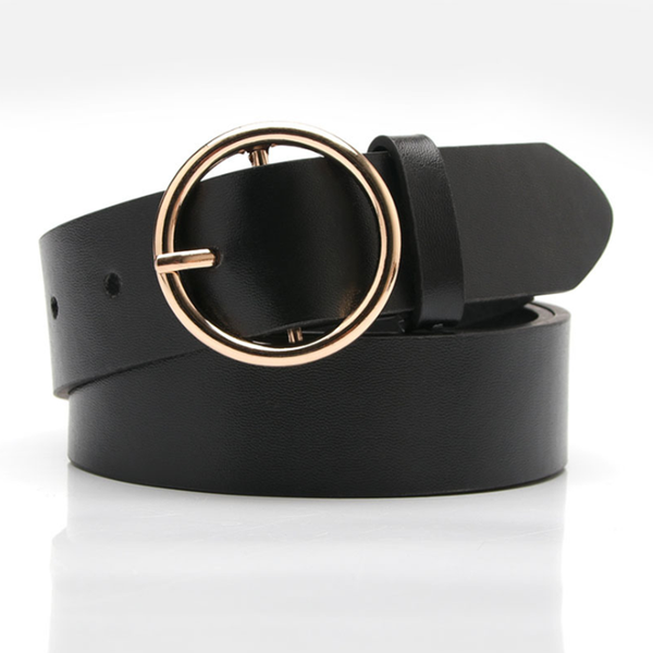 2020 new gold round metal circle buckle belt female pu leather waist belts for women jeans pants fashion belts wholesale, Black;brown
2020 new gold round metal circle buckle belt female pu leather waist belts for women jeans pants fashion belts wholesale, Black;brown