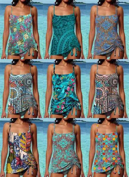 new european and american floral bodysuits bikini swimsuit personalized short skirt swimsuit 220106, White;black
new european and american floral bodysuits bikini swimsuit personalized short skirt swimsuit 220106, White;black