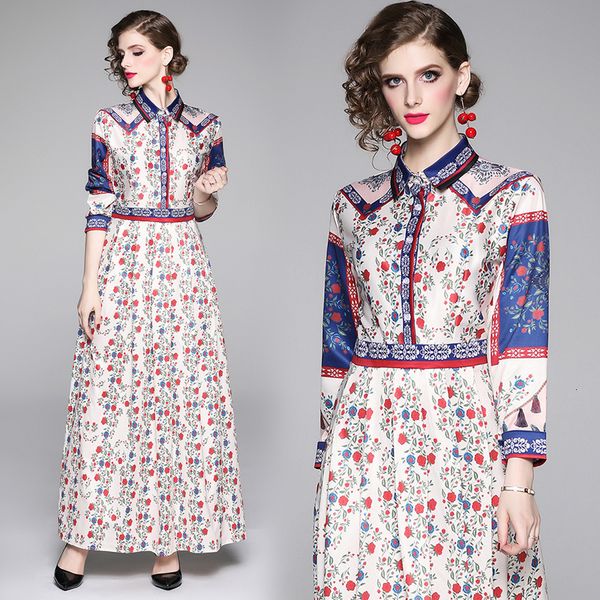 designer women runway dress maxi long sleeve printed holiday clothes rose floral swing casual a-line skater dresses 1863, Black;gray
designer women runway dress maxi long sleeve printed holiday clothes rose floral swing casual a-line skater dresses 1863, Black;gray
