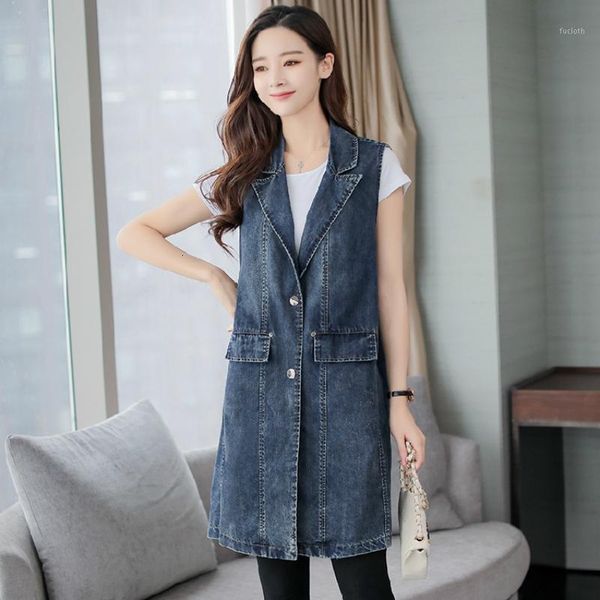 women's denim vests 2020 spring summer casual long jeans waistcoat femme fahion sleeveless casual jacket outerwear plus size1, Black;white
women's denim vests 2020 spring summer casual long jeans waistcoat femme fahion sleeveless casual jacket outerwear plus size1, Black;white