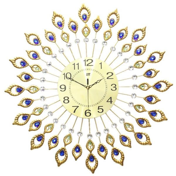 wall clocks pastoral home decor clock golden peacock-feather watch luxorious year living-room 670 quartz mute circular metal
wall clocks pastoral home decor clock golden peacock-feather watch luxorious year living-room 670 quartz mute circular metal