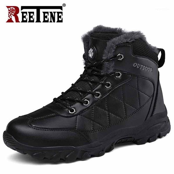 reetene men's winter boots warm men snow boots leather non-slip male outdoor hiking shoes men large size39-481, Black
reetene men's winter boots warm men snow boots leather non-slip male outdoor hiking shoes men large size39-481, Black