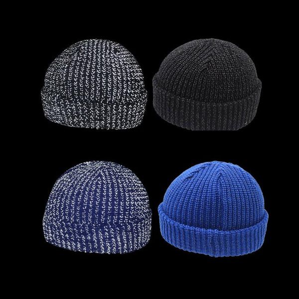 Reflective Cap Beanie Men Women's Hat Knitted Night Running Fishing Cycling Safety Hats Skullies Bonnet Chapeu Gorras, Blue;gray
Reflective Cap Beanie Men Women's Hat Knitted Night Running Fishing Cycling Safety Hats Skullies Bonnet Chapeu Gorras, Blue;gray