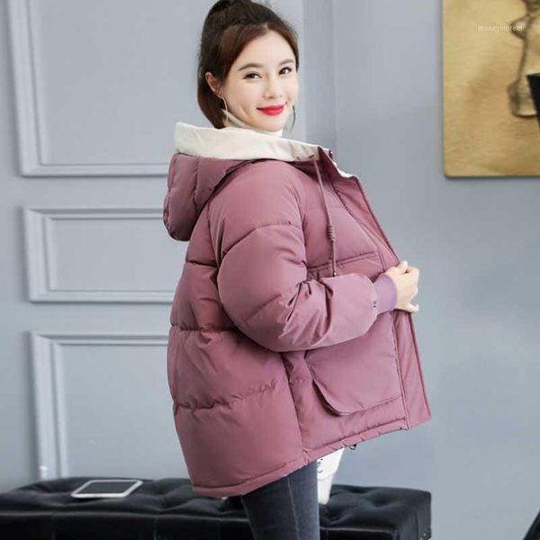 women's down & parkas winter coat women 2021 fashion jacket cotton padded parka outwear hooded 7 colors solid female coat1, Black
women's down & parkas winter coat women 2021 fashion jacket cotton padded parka outwear hooded 7 colors solid female coat1, Black