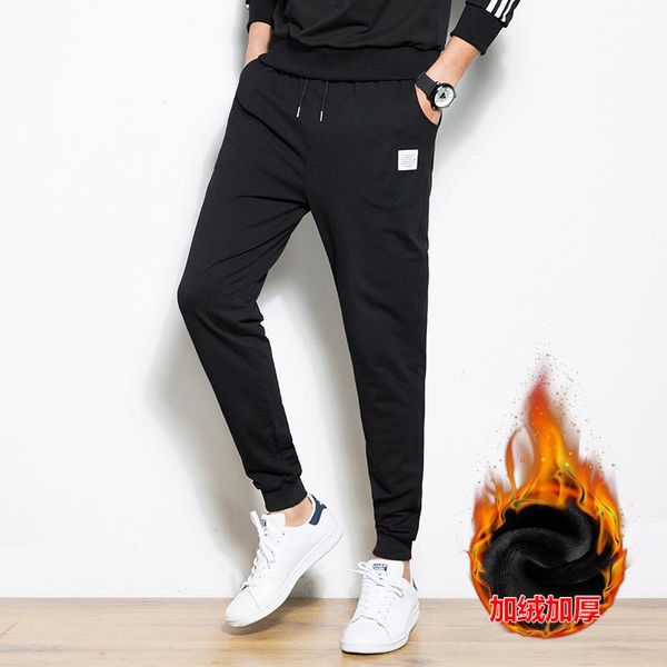plus fleece pants men's korean style trendy loose sweatpants pure cotton casual thickened joggers black men streetwear hip hop
plus fleece pants men's korean style trendy loose sweatpants pure cotton casual thickened joggers black men streetwear hip hop