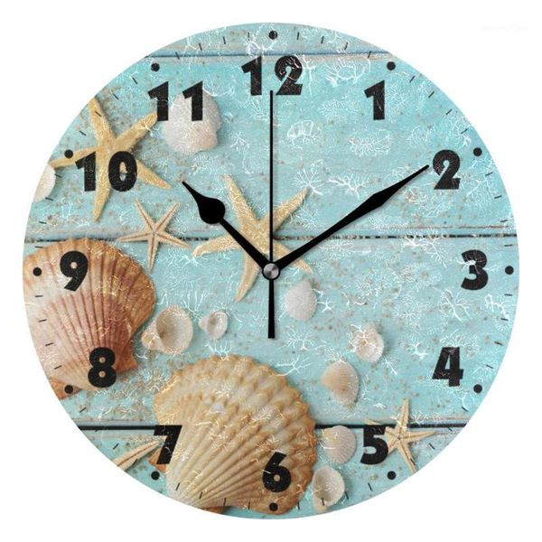 marine seashells round wall clock quiet battery operated living room wall watch silent non ticking desk starfish clocks art1
marine seashells round wall clock quiet battery operated living room wall watch silent non ticking desk starfish clocks art1