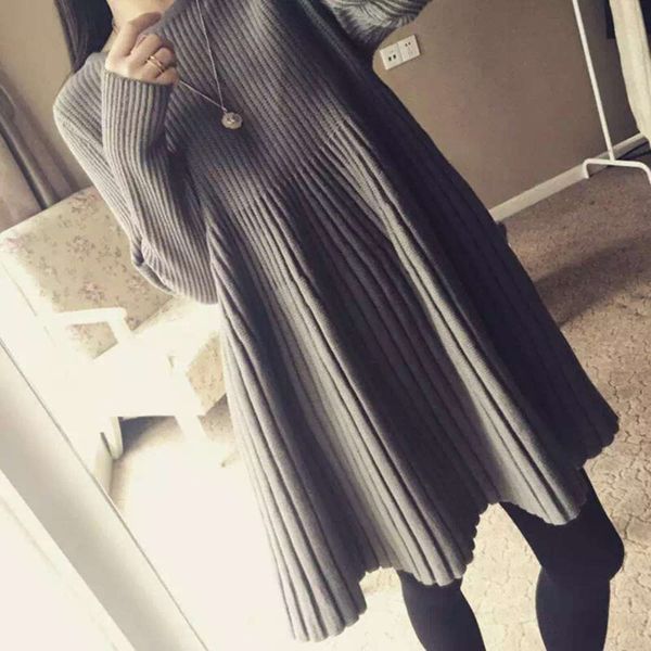 autumn and clothing korean fashion winter spicy mother's t-shirt bottom medium length pregnant women's sweater, White
autumn and clothing korean fashion winter spicy mother's t-shirt bottom medium length pregnant women's sweater, White