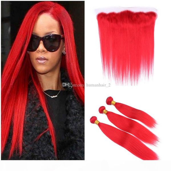 red human hair bundles with lace frontal closure silk straight human hair weaves red hair extension with 13x4 full lace frontals, Black;brown
red human hair bundles with lace frontal closure silk straight human hair weaves red hair extension with 13x4 full lace frontals, Black;brown