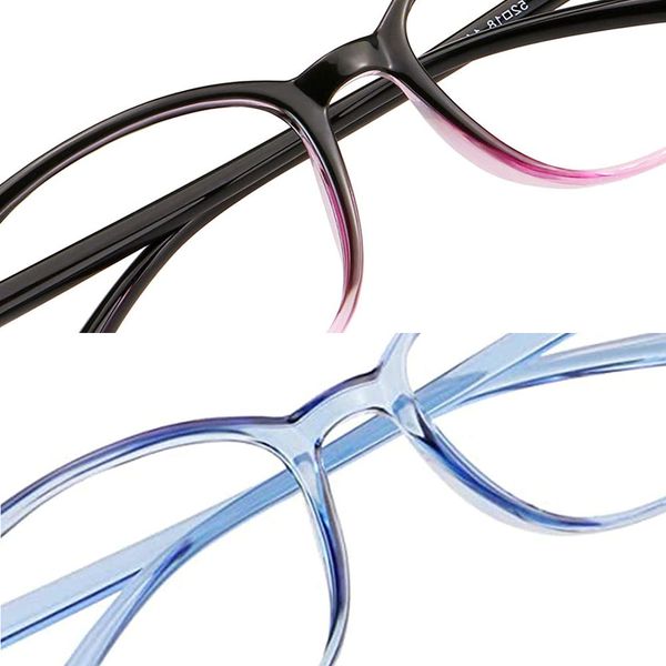 3ewomen's / men's blue eye protection, computer reading, tv glasses, fashionable square frame, anti glare (transparent grey, + 2.2
3ewomen's / men's blue eye protection, computer reading, tv glasses, fashionable square frame, anti glare (transparent grey, + 2.2