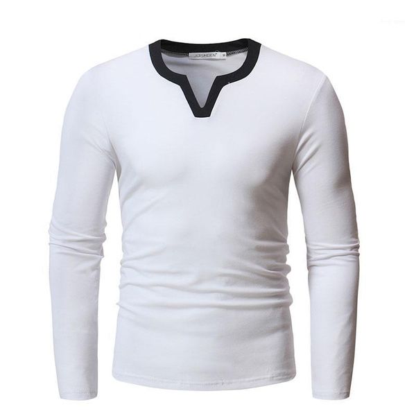 mens clothing male t shirts new spring & autumn v-neck slim fit long sleeve tees man casual tshirt plus size mlt41, White;black
mens clothing male t shirts new spring & autumn v-neck slim fit long sleeve tees man casual tshirt plus size mlt41, White;black