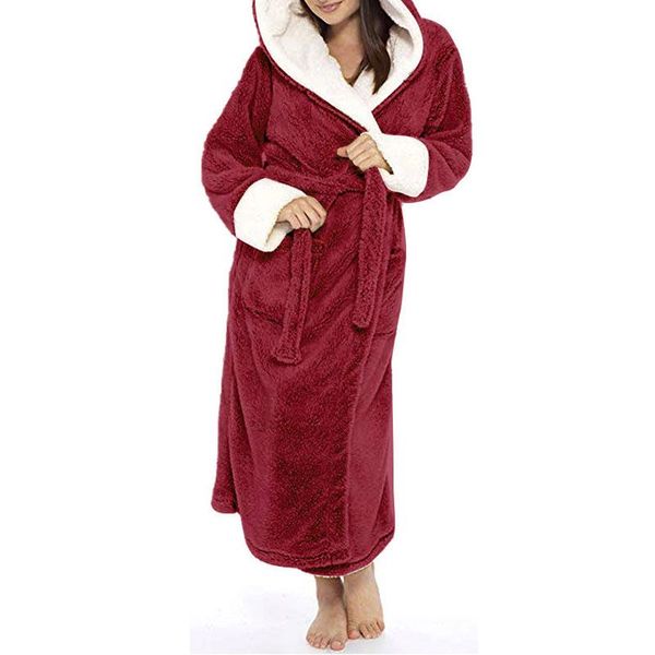 women's sleepwear plus size nightgowns thermal long homewear warm coat bathrobe night robe fashion coral fleece elegent women, Black;red
women's sleepwear plus size nightgowns thermal long homewear warm coat bathrobe night robe fashion coral fleece elegent women, Black;red