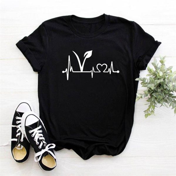 vegan heartbeat lifeline print t shirt women short sleeve o neck loose tshirt 2021 summer fashion women tee shirt, White
vegan heartbeat lifeline print t shirt women short sleeve o neck loose tshirt 2021 summer fashion women tee shirt, White