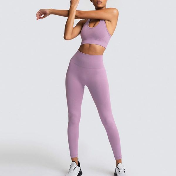 running sets seamless yoga set woman gym leggings padded push-up strappy sports bra 2 pcs suits women fitness clothing sportswear, Black;blue
running sets seamless yoga set woman gym leggings padded push-up strappy sports bra 2 pcs suits women fitness clothing sportswear, Black;blue