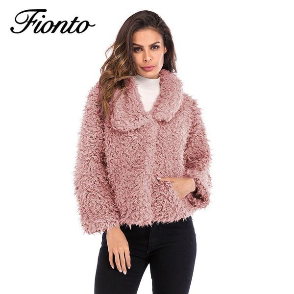 fionto faux fur coat women autumn winter warm soft zipper fur jacket female plush overcoat pocket casual teddy outwear jf3144, Black;brown
fionto faux fur coat women autumn winter warm soft zipper fur jacket female plush overcoat pocket casual teddy outwear jf3144, Black;brown