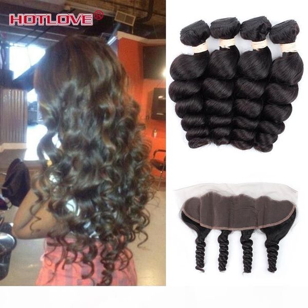 malaysian virgin hair with frontal closure 13x4 loose wave ear to ear lace frontal closure with 4 bundles loose wave human hair 8a, Black;brown 
malaysian virgin hair with frontal closure 13x4 loose wave ear to ear lace frontal closure with 4 bundles loose wave human hair 8a, Black;brown