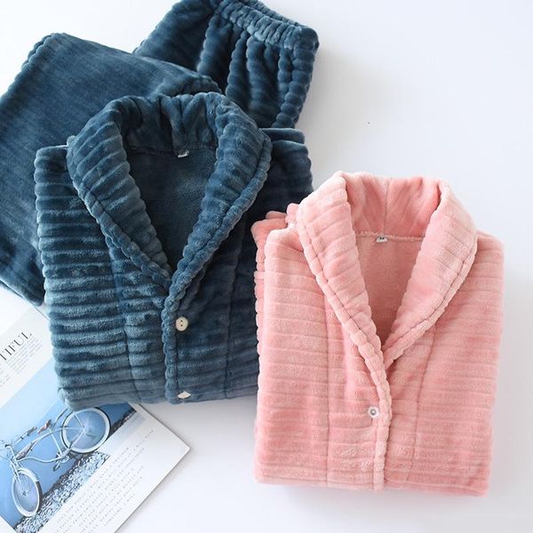 coral fleece couple pajamas set women autumn winter causal homewear cute thickening long sleeve pocket home service suit yukata, Red
coral fleece couple pajamas set women autumn winter causal homewear cute thickening long sleeve pocket home service suit yukata, Red