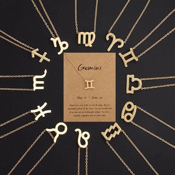 pendant necklaces zodiac necklace gold female models 12 constellation leo aries fashion for women charty gift jewelry, Silver
pendant necklaces zodiac necklace gold female models 12 constellation leo aries fashion for women charty gift jewelry, Silver