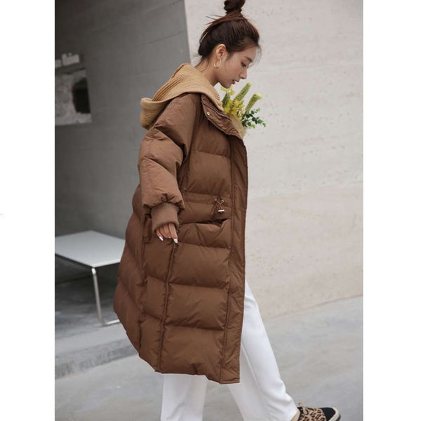 knitted silk and cotton stitched hooded and thickened clothing parka coats for women 2020 winter korean warm long jacket fashion down, Black
knitted silk and cotton stitched hooded and thickened clothing parka coats for women 2020 winter korean warm long jacket fashion down, Black