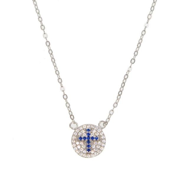 chains arrived 100% 925 sterling silver micro pave cz disco round pendant evil eye necklace tiny siple blue cross
chains arrived 100% 925 sterling silver micro pave cz disco round pendant evil eye necklace tiny siple blue cross
