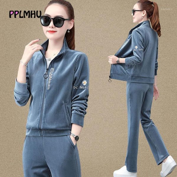 casual jogging tracksuit corduroy 3 piece outfit solid and pant sets autumn embroidery zipper stand collar sweatshirt women1, Gray
casual jogging tracksuit corduroy 3 piece outfit solid and pant sets autumn embroidery zipper stand collar sweatshirt women1, Gray