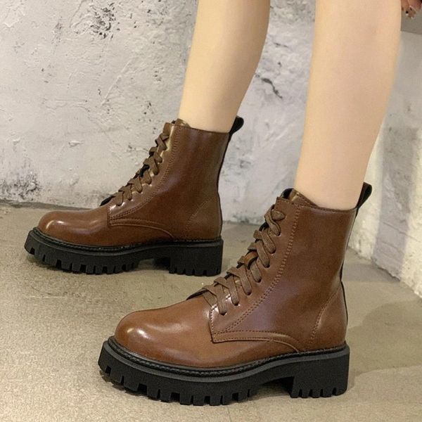 lucyever punk style platform motorcycle boots for women fashion square heels pu leather ankle boots woman waterproof botas mujer #yw8u, Black
lucyever punk style platform motorcycle boots for women fashion square heels pu leather ankle boots woman waterproof botas mujer #yw8u, Black
