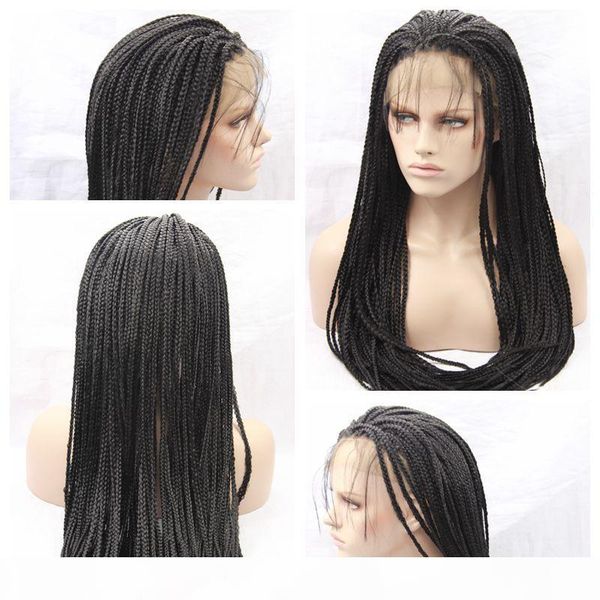 synthetic black braiding hair wigs african braided lace wig heat resistant synthetic lace front wigs for black women high density
synthetic black braiding hair wigs african braided lace wig heat resistant synthetic lace front wigs for black women high density