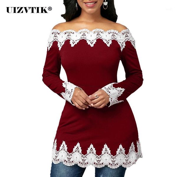 women's blouse and shirt spring off shoulder white lace long sleeve blusas mujer de moda 2020 vintage casual plus size 1
women's blouse and shirt spring off shoulder white lace long sleeve blusas mujer de moda 2020 vintage casual plus size 1