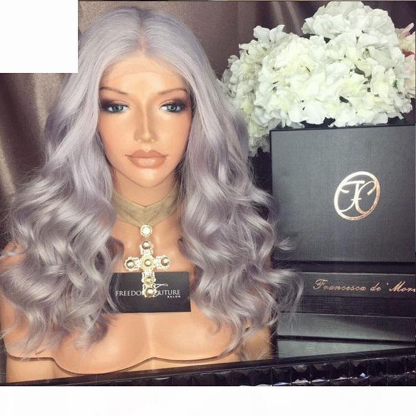 grey color long wavy human hair lace front wig grey hair full lace human hair wigs for women, Black;brown
grey color long wavy human hair lace front wig grey hair full lace human hair wigs for women, Black;brown