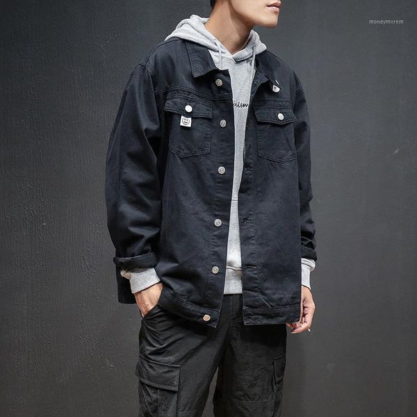 men's jackets autumn tooling jacket men's japanese retro oversize tide brand casual shirt1, Black;brown
men's jackets autumn tooling jacket men's japanese retro oversize tide brand casual shirt1, Black;brown