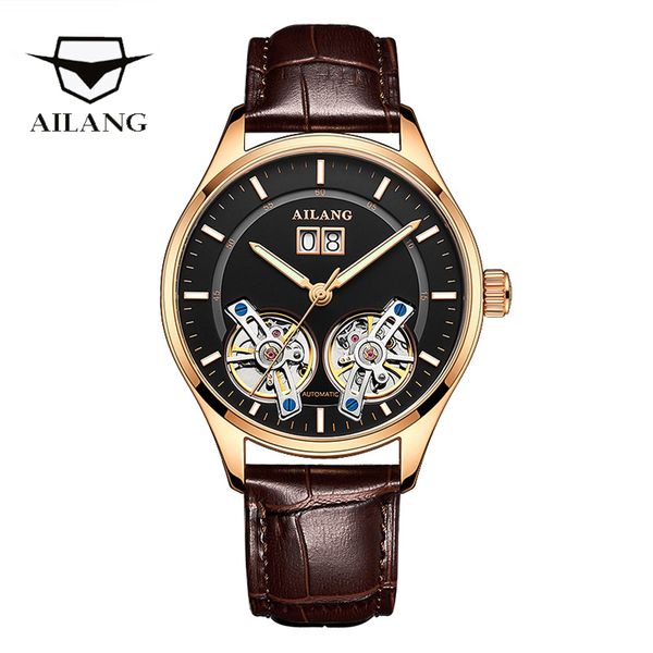 ailang swiss certified 2019 new automatic mechanical double tourbillon hollow german small men's watch, Slivery;brown
ailang swiss certified 2019 new automatic mechanical double tourbillon hollow german small men's watch, Slivery;brown