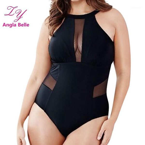 solid one pieces swimsuit plus size swimwear women backless bathing suits padded beachwear high neck monokini mesh badpak 21881, White;black
solid one pieces swimsuit plus size swimwear women backless bathing suits padded beachwear high neck monokini mesh badpak 21881, White;black