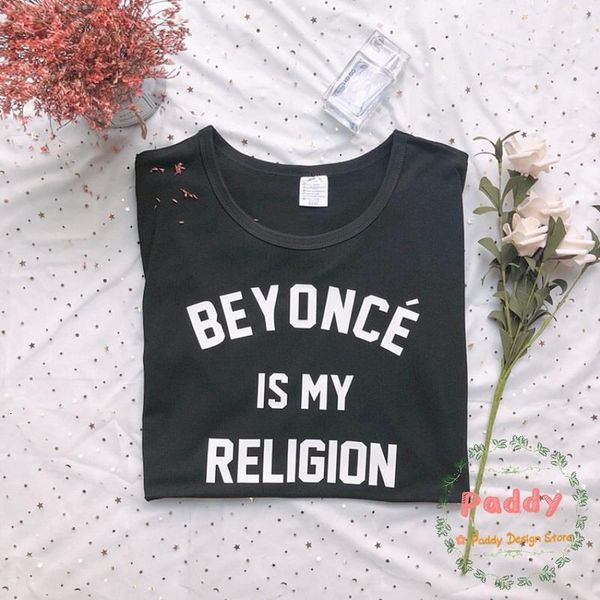 beyonce is my religion t-shirt women outfits cotton hipster tumblr tshirt tees short sleeve o-neck gery t-shirts ship, White
beyonce is my religion t-shirt women outfits cotton hipster tumblr tshirt tees short sleeve o-neck gery t-shirts ship, White