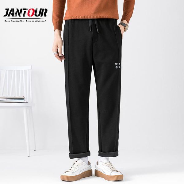 men's pants brand spring autumn sports running men joggers loose straight cylinder active pant workout jogging trousers, Black
men's pants brand spring autumn sports running men joggers loose straight cylinder active pant workout jogging trousers, Black
