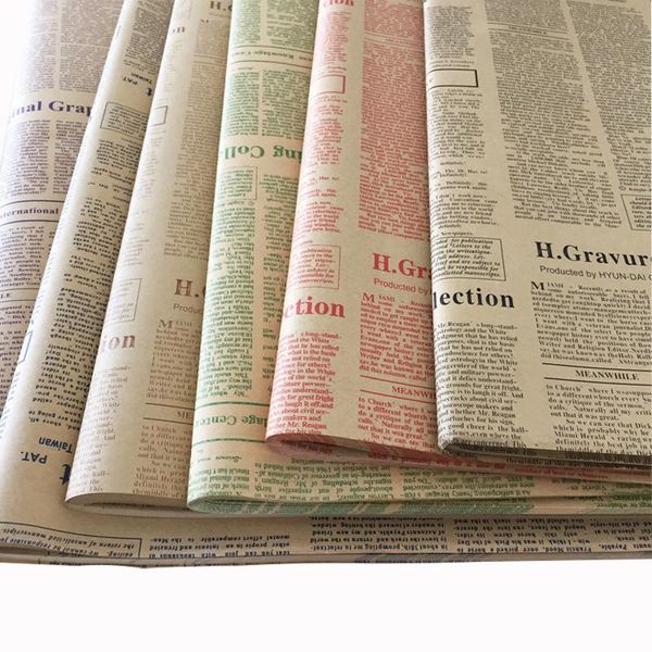 gift wrap vintage kraft paper english spaper flower wrapping christmas party decorative bouquet packaging material 45sheets/pack
gift wrap vintage kraft paper english spaper flower wrapping christmas party decorative bouquet packaging material 45sheets/pack
