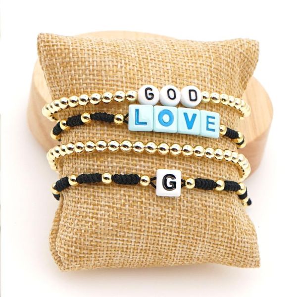 beaded, strands shinus love letter beaded handmade braided beads rope bracelet femme gold bead colorfast adjustable bracelets jewelry making, Black
beaded, strands shinus love letter beaded handmade braided beads rope bracelet femme gold bead colorfast adjustable bracelets jewelry making, Black