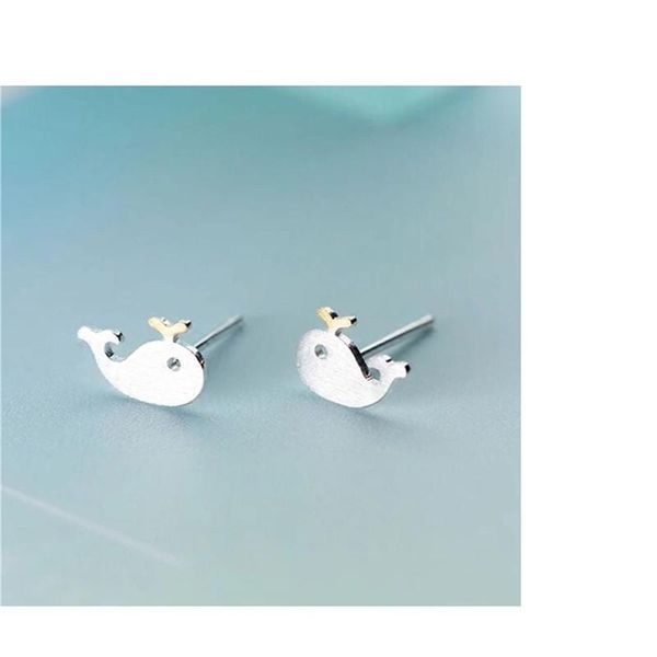 stud fashion earrings for women girl cute blue ocean small whale earring party jewelry gifts, Golden;silver
stud fashion earrings for women girl cute blue ocean small whale earring party jewelry gifts, Golden;silver